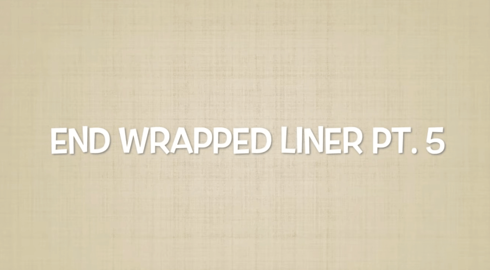 Fabric Mat Wrapping Demo Pt  5